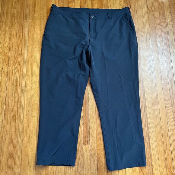 Duluth Pants Mens 42 X30 Overachino Performance Stretch Blue - Picture 1 of 9